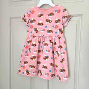Blade And Rose Pink Floral Kids Dress Size 2-3 Years